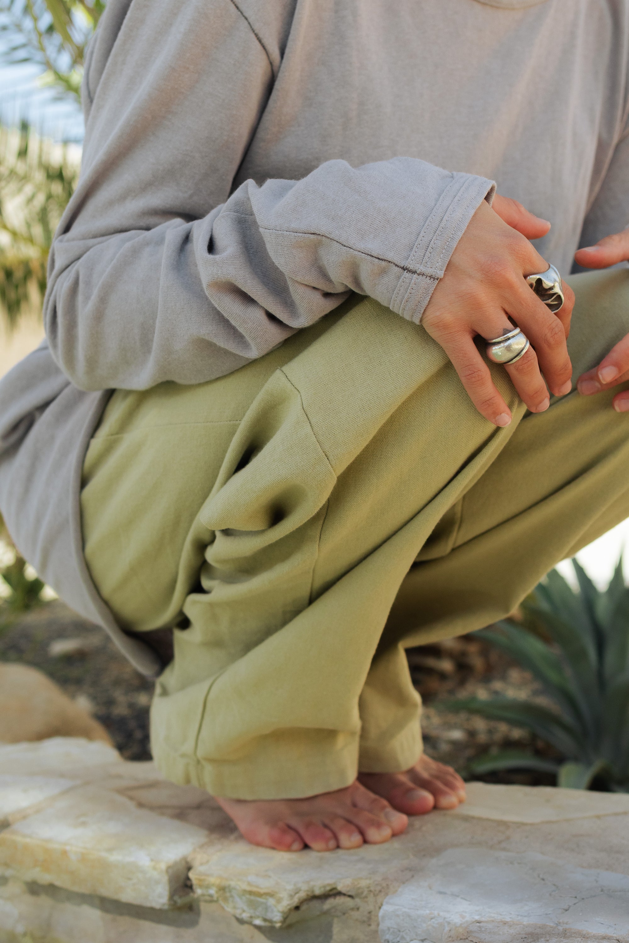 BenBen Tide - Long Pants - Green
