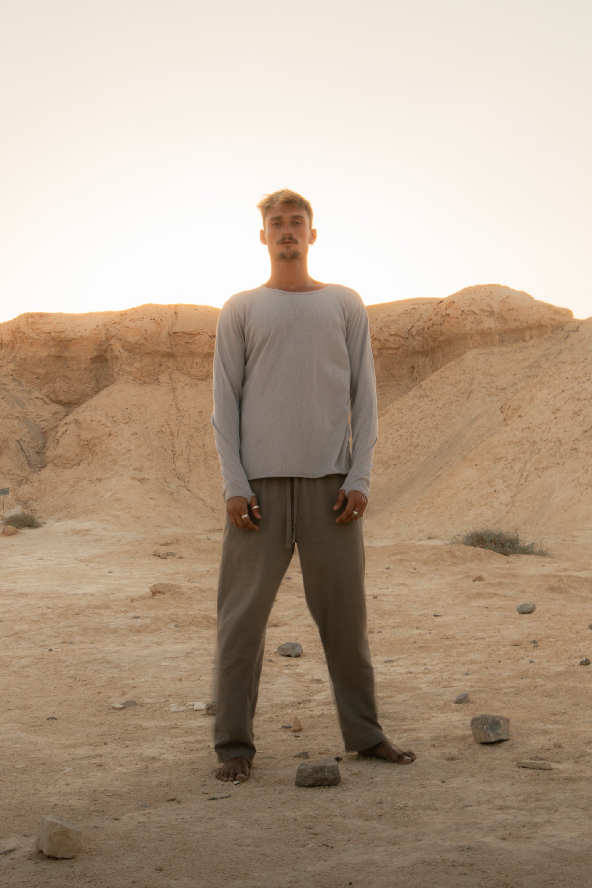 BenBen Mist - Long Sleeve crew - Grey