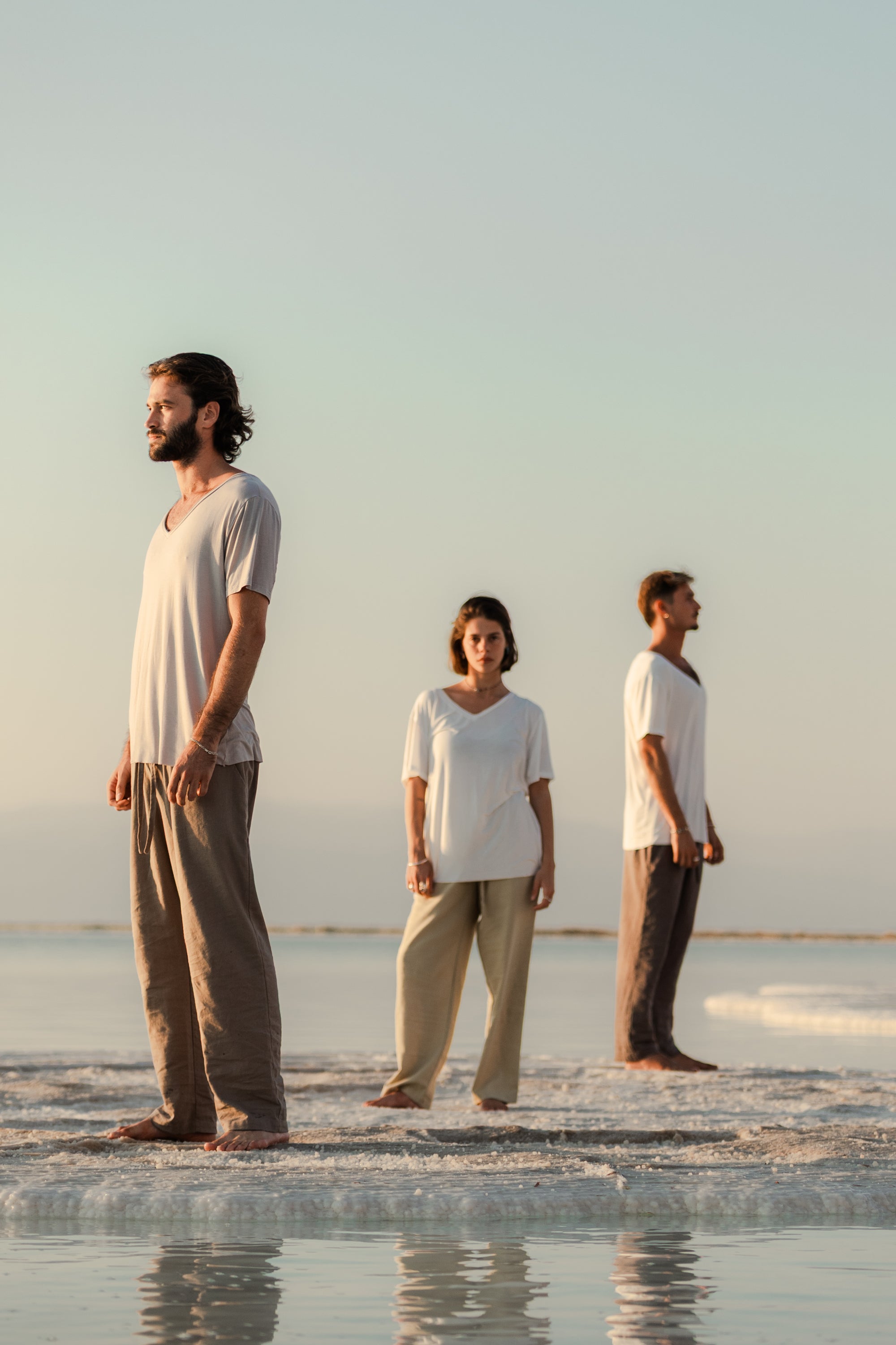 BenBen Tide - Long Pants - Light grey