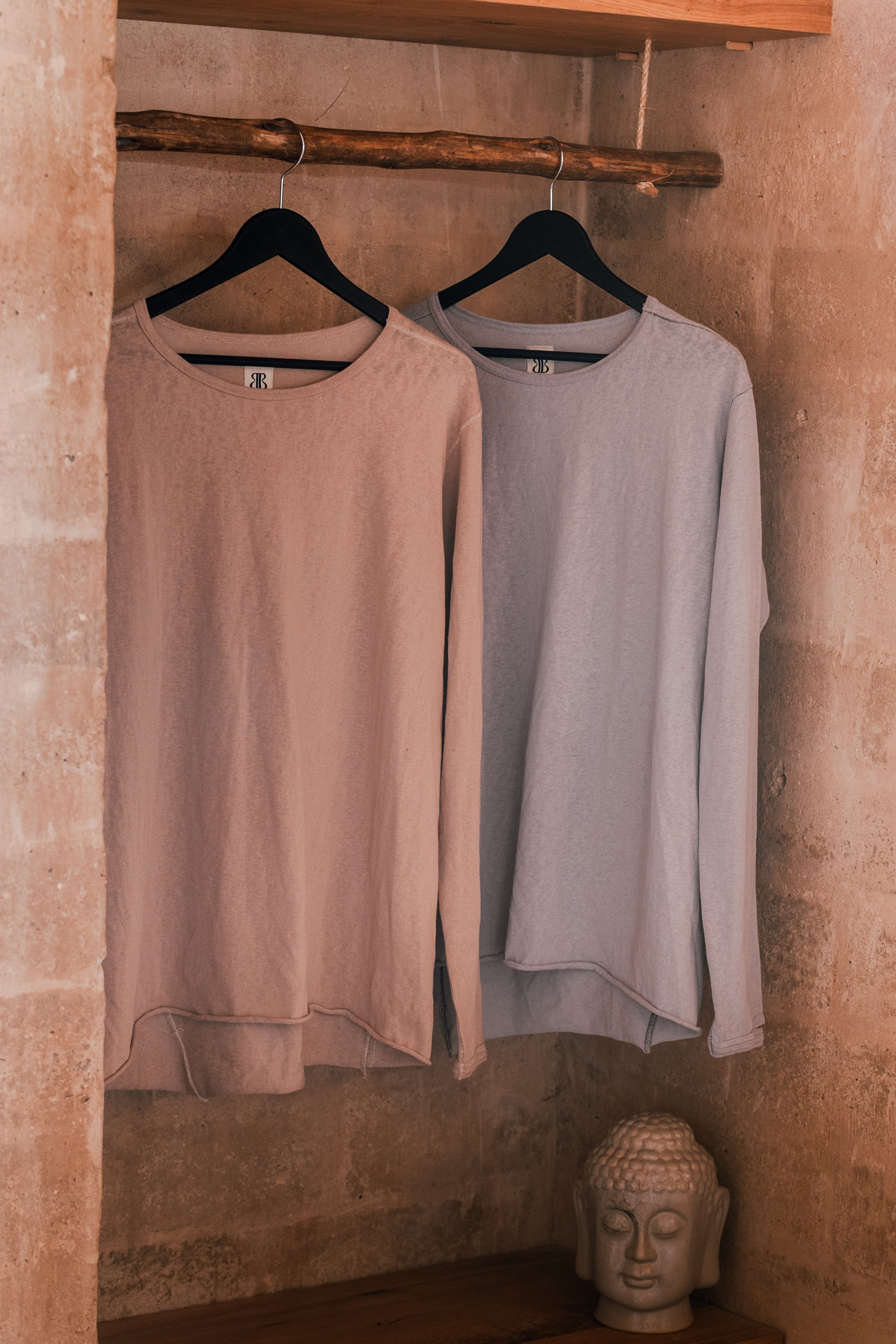 BenBen Mist - Long Sleeve crew - Beige