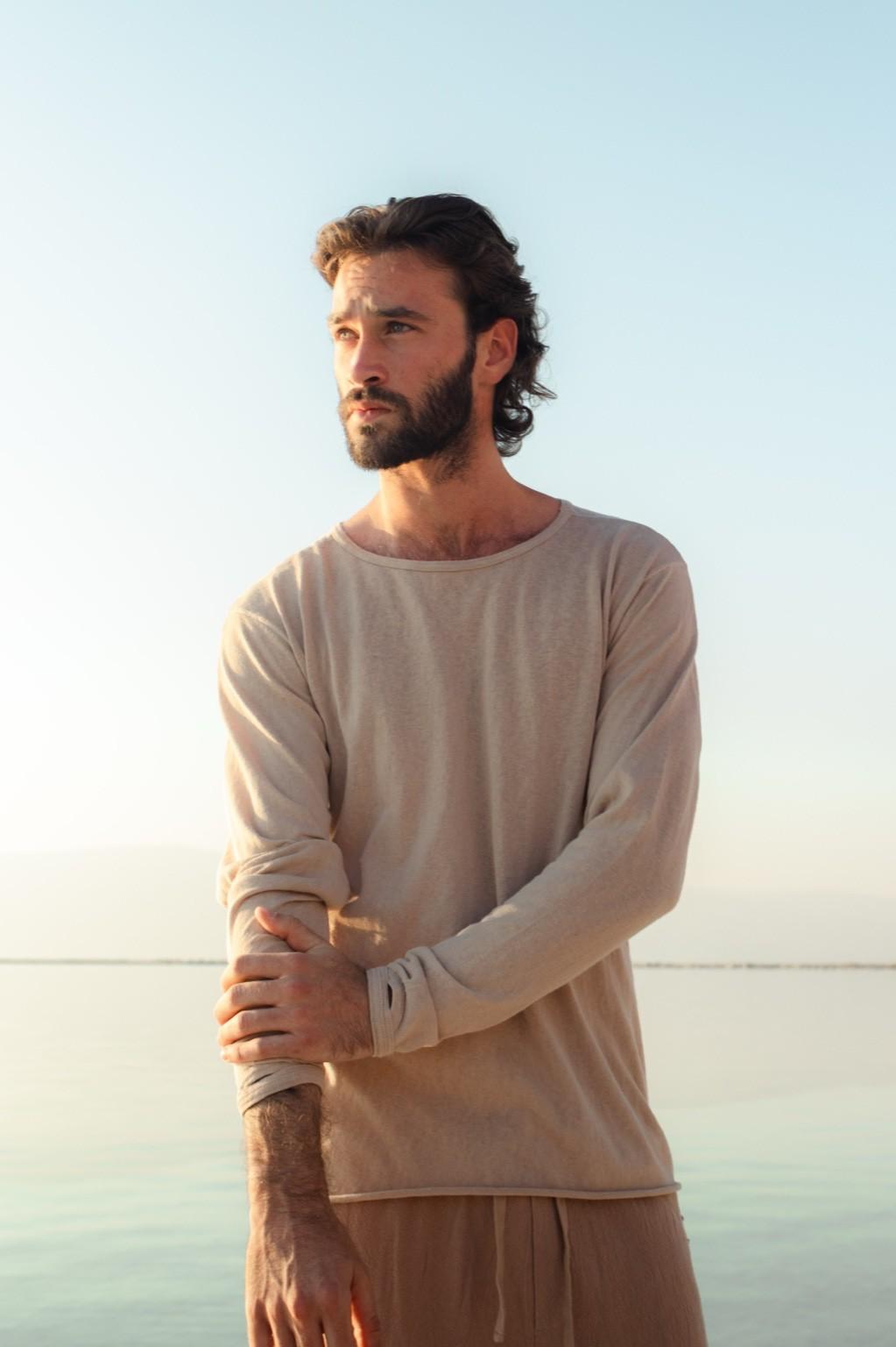 BenBen Mist - Long Sleeve crew - Beige