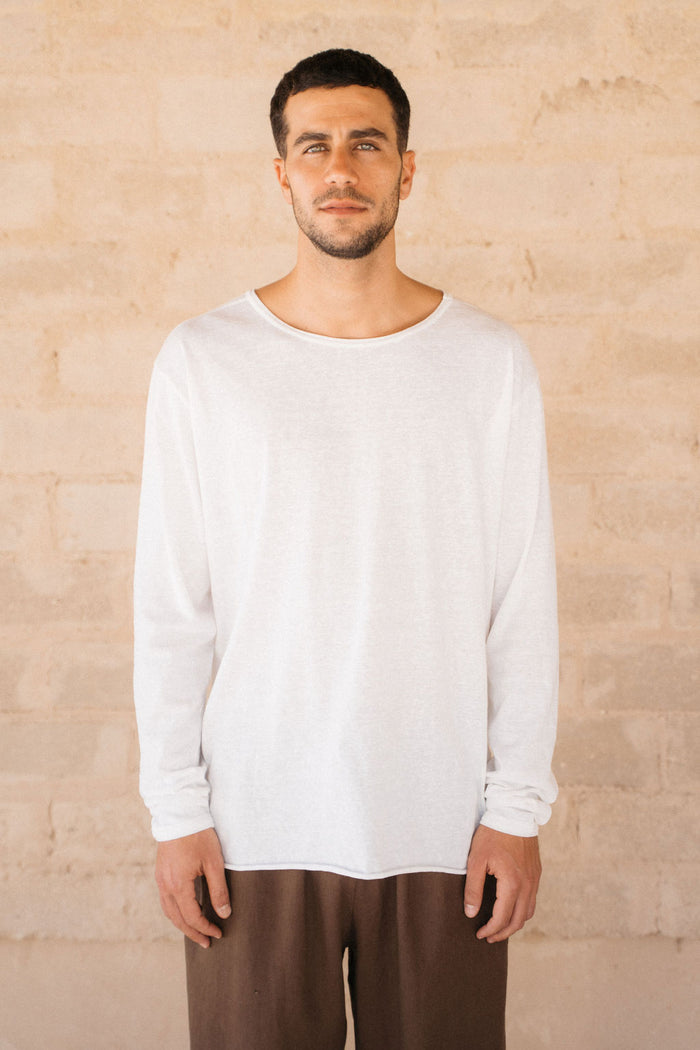 Mist Long Sleeve White