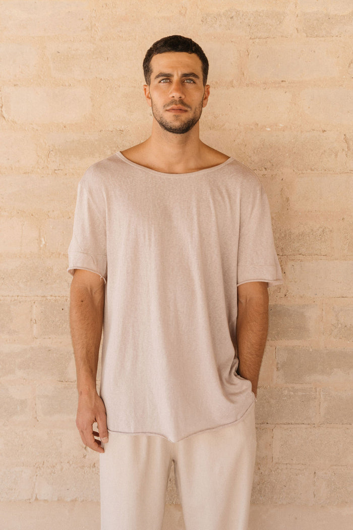 MOON T-Shirt Beige